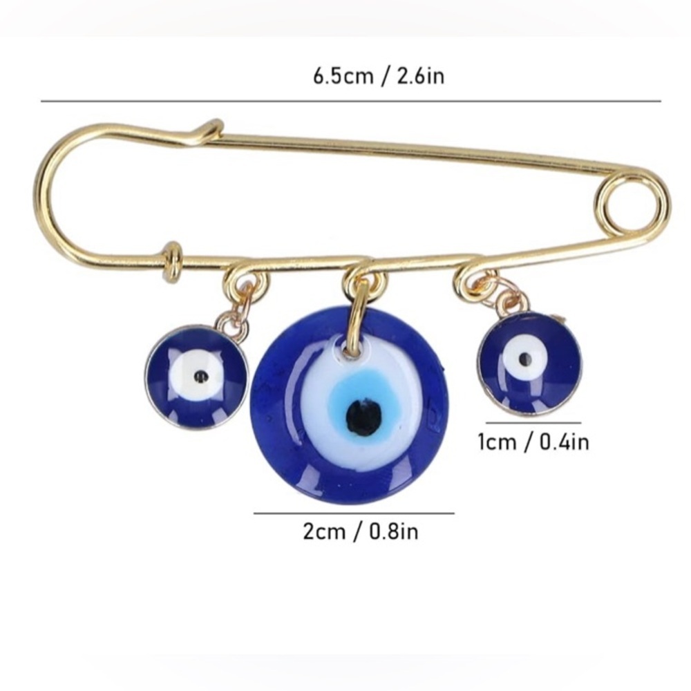 Evil Eye Pin - Picture 3 of 6